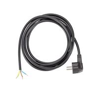 BACHMANN Câble d'alimentation H05VV-F 3G1,5 3m, noir, emballage individuel