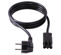 BACHMANN Câble d'appareillage Contact de Protection/Prise d'appareillage GST18-3, Noir, 10 m