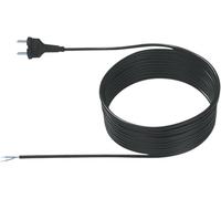 BACHMANN Câble d'aspirateur 2x0,75 10m, H05VV-F Câble d'aspirateur Kont.St.