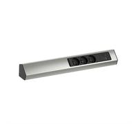 BACHMANN CASIA 2 3xUTE 1xUSB A/C 22W 2,0m AEH aspect inox