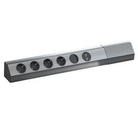 Bachmann 923.008 boitier de prise de courant Type F Noir, Argent
