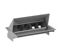 BACHMANN Coneo GST18 Lot de 2 câbles en Aluminium Blanc 2 x cm 0,2 m