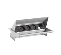 BACHMANN Coneo GST18 Set de 3 x UTE 1 x cm 0,2 m Aluminium Blanc