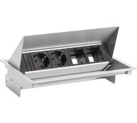 BACHMANN CONEO SET 2x contact de protection 2x ABD, argenté