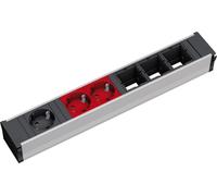 BACHMANN CONI 1xCEE7/3 2xCEE7/3 rouge, contact de protection 1xnoir+2xrouge