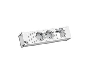 BACHMANN CONI 2xCEE7/3 1xCM 0,2m GST18 RAL9010