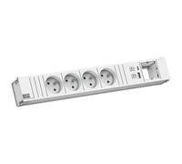 BACHMANN CONI 4xUTE 1xUSB A/C 22W 1xCM 0,2m GST18 RAL9010