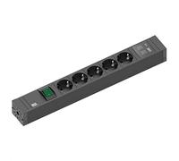 BACHMANN Connect Line 5X Contact de Protection, Interrupteur USB A&C 22W