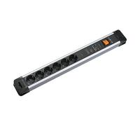 Bachmann CONNECT US - Coupe-circuit - connecteurs de sortie : 6 - 2 m cordon - noir, argent