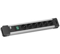 BACHMANN CONNECTUS 6xUTE 1xinterrupteur courant 2,0m CEE7/7