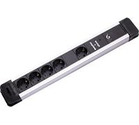 BACHMANN CONNECTUS Multiprise, 4+1x contact de protection, Master & Slave, plastique, 2 m