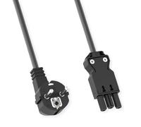 BACHMANN Cordon d'alimentation CEE7/7 GST18, sans halogène, 2 m