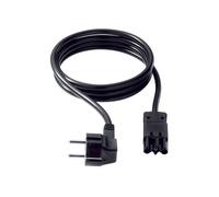 BACHMANN Cordon secteur noir GST18 - 1,5 m