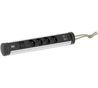 BACHMANN CYCLE Loop 4xUTE 1xSchalter 1xUSB A/C 22W 2.5m CEE7/7