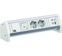 Bachmann Desk 2Xcee7/3 1Xschalter 1Xusb A/C 22W Gst18 Ral9010
