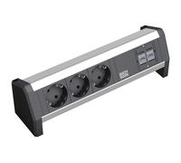 BACHMANN DESK 3x contact de protection, 2x CAT6