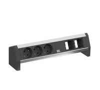 BACHMANN DESK 3xCEE7/3 sw 2xCM, 1m 3G1,5mm² GST18
