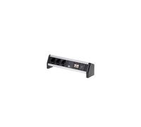 Bachmann DESK - Coupe-circuit - CA 230 V - connecteurs de sortie : 3 (CEE 7/4) - Allemagne - noir