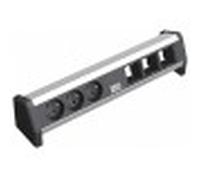 Bachmann DESK - Coupe-circuit - CA 230 V - connecteurs de sortie : 3 - noir