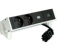 Bachmann Desk2 2Xute 1Xusb C 30W 0,2M Gst18 Ral9010
