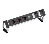 BACHMANN DESK2 3xCH T13 90° 2xCM, courant 0,2m GST18 RAL9010, United Kingdom