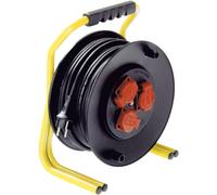 BACHMANN Enrouleur de câble 3x CEE IP44 40m, H07RN-F3 G1,5qmm