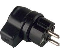 Bachmann 919.178 Fiche électrique mâle avec terre Tout caoutchouc noir IP44