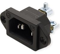 BACHMANN Fiche pour appareils froids IEC320 C14, noir, raccordement à vis