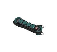 Bachmann - Hook Outdoor Lot De 4 Prises De Terre En Plastique Avec Interrupteur Et Couvercles à Clapet Ip44 4 M