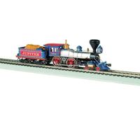 Bachmann Industries 4-4-0 American Steam DCC Ready Central Pacific #60 Jupiter Wood Load Locomotive (HO Scale)