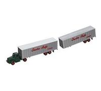 Bachmann Industries Canadian Pacific 1950s60s Truck Cab Want Two Piggy Back Trailers (HO Scale Train) G