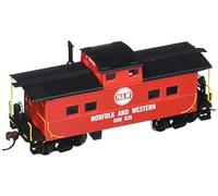 Bachmann Industries Norfolk & Western Red #500825 Caboose en Acier du Nord-Est (Train à l'échelle H)