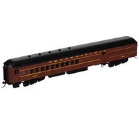 Bachmann Industries PRR Postwar Round Door #9921 72' Heavyweight Combine with Lighted Interior