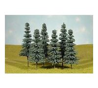 Bachmann Industries Scene Scapes Trees 5- 6 Blue Spruce Trees Train (6 Per Box) G