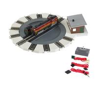 Bachmann Industries Voiture de Train motorisée à Plateau tournant, échelle N, Argent