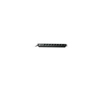Bachmann IT PDU Basic - Coupe-circuit (rack-montable) - CA 230 V - entrée : power CEE 7/7 - connecteurs de sortie : 8 (power CEE 7/3) - 1U - 19" - 2 m cordon - noir