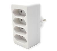 Bachmann Multiconnecteur 4xeuro Blanc 4x 2,5a/230v