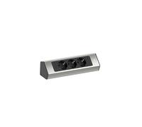 Bachmann Prise d'angle Casia – 2 prises, 3 fois – Cuisine / Bureau