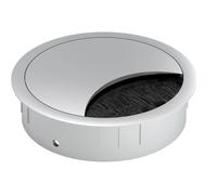 Bachmann Passe-câble Rond métal Gris