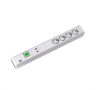 BACHMANN PDU 19" 1,5HE 4xCEE7/3, interrupteur