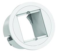 BACHMANN PIX 1xCM RAL9010 Anneau décoratif Aspect INOX