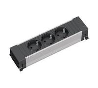 Bachmann POWER FRAME - Coupe-circuit - entrée : GST18i3 - connecteurs de sortie : 3 - 10 cm cordon - Allemagne - noir, aluminium anodisé
