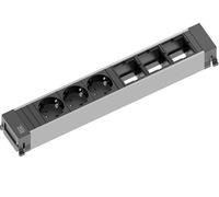 BACHMANN POWER FRAME Large 3x contact de protection 3x ABD
