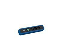 BACHMANN Primo 2 3xUTE 1xinterrupteur 2,0m CEE7/7 RAL5010