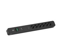 BACHMANN Primo 2 6xCEE7/3 1xGVS-Plus 1xinterrupteur 2,0m CEE7/7