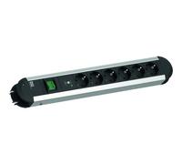 BACHMANN Primo 6xCEE7/3 1xSPD-Plus 1xcommutateur 2,0m CEE7/7