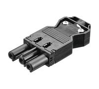 BACHMANN Prise d'appareil GST18/3 Noir