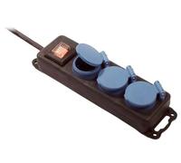 Bachmann Prise de Distribution 3X CEE7/3, IP44, 1,5m