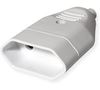 BACHMANN prise euro plate 2,5A/250VAC, montage, blanc