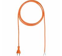 BACHMANN PUR-Zuleitung 2x1.50 5m orange, H07BQ-F 24G/AEH